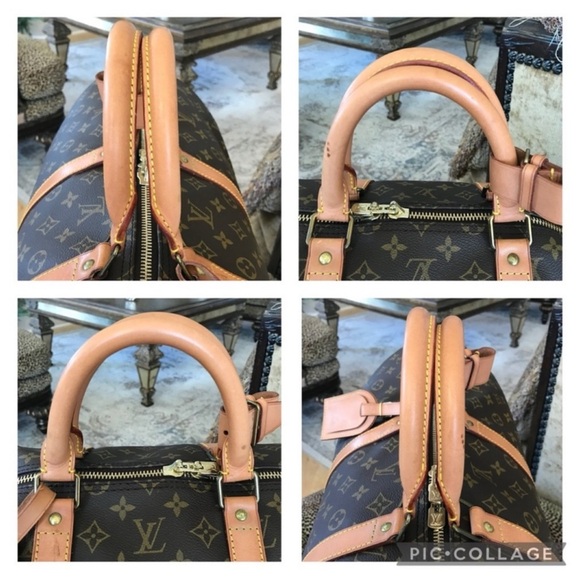 Louis Vuitton Monogram Keepall 55 BandolierTravel Bag - Picture 10 of 16